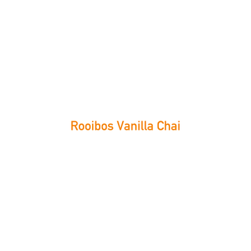 Rooibos Vanilla Chai