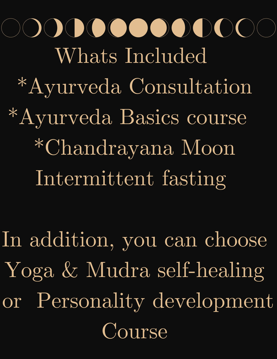 Ayurveda Self - Healing Course (Ayurvedic Consultation included special launch price)